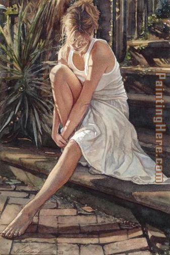 Thinking it Over painting - Steve Hanks Thinking it Over art painting